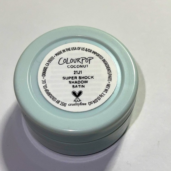 ColourPop Super Shock Eye Shadow in COCONUT - Discontinued HTF - Picture 9 of 11